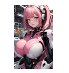 メカ少女写真2（個別スタンプ：12）