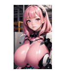 メカ少女写真2（個別スタンプ：14）