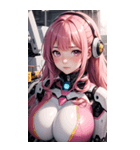 メカ少女写真2（個別スタンプ：20）
