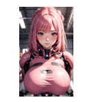 メカ少女写真2（個別スタンプ：26）