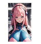 メカ少女写真2（個別スタンプ：27）