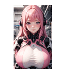 メカ少女写真2（個別スタンプ：36）
