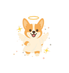 シンプルなコーギースタンプ（個別スタンプ：31）