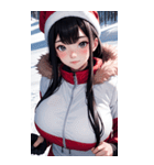 スキーガール2写真（個別スタンプ：2）