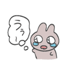 きら目のうさぎ/吹き出し編（個別スタンプ：15）