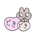 きら目のうさぎ/吹き出し編（個別スタンプ：29）