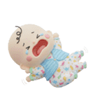 冬のふわもこ3Dベイビー（個別スタンプ：23）