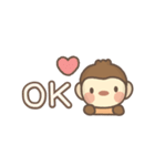 モンキーくん♡省スペース♡お仕事日常編（個別スタンプ：20）