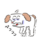 やつれ犬（個別スタンプ：11）