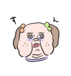 やつれ犬（個別スタンプ：24）
