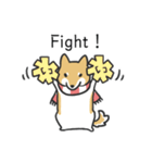 柴犬スタンプ（冬）（個別スタンプ：27）