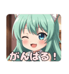 青目とマジシャンみなみセット（個別スタンプ：10）