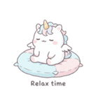 ふんわりペガサスの癒し時間 ver1（個別スタンプ：1）