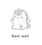 ふんわりペガサスの癒し時間 ver1（個別スタンプ：5）