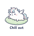 ふんわりペガサスの癒し時間 ver1（個別スタンプ：24）