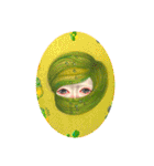 coco cobunアートスタンプ‼️「意思決定」（個別スタンプ：1）