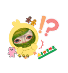 coco cobunアートスタンプ‼️「意思決定」（個別スタンプ：24）