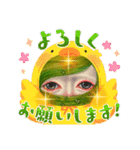 coco cobunアートスタンプ‼️「意思決定」（個別スタンプ：35）