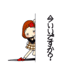 ひま子ちゃん707大人女子の心の器が大きい（個別スタンプ：3）