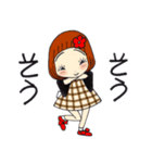 ひま子ちゃん707大人女子の心の器が大きい（個別スタンプ：12）