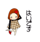 ひま子ちゃん707大人女子の心の器が大きい（個別スタンプ：17）