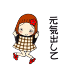 ひま子ちゃん707大人女子の心の器が大きい（個別スタンプ：34）