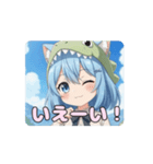 がぶがぶ恐竜ありさアニメーション（個別スタンプ：11）