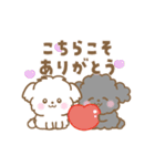 トイプー❤️マルプー❤️マルチーズ（個別スタンプ：6）