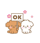 トイプー❤️マルプー❤️マルチーズ（個別スタンプ：9）