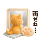 ずっと使える感情編♡ほっこり猫たちの日常（個別スタンプ：3）