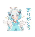 天使ちゃんの冬♡（個別スタンプ：3）