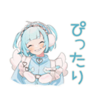 天使ちゃんの冬♡（個別スタンプ：11）