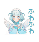 天使ちゃんの冬♡（個別スタンプ：15）