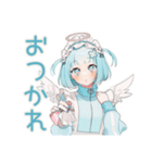 天使ちゃんの冬♡（個別スタンプ：23）