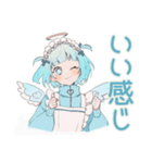 天使ちゃんの冬♡（個別スタンプ：28）