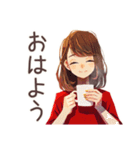 やさしい妻★通院付き添い連絡（個別スタンプ：2）