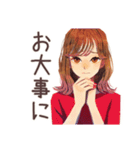 やさしい妻★通院付き添い連絡（個別スタンプ：27）
