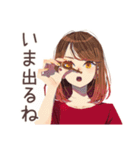 やさしい妻★通院付き添い連絡（個別スタンプ：28）