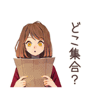 やさしい妻★通院付き添い連絡（個別スタンプ：29）