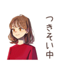 やさしい妻★通院付き添い連絡（個別スタンプ：34）