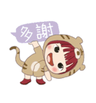 小さい女の子ルベスちゃん 13 パンプキン！？（個別スタンプ：5）