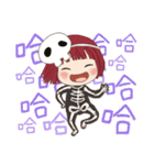小さい女の子ルベスちゃん 13 パンプキン！？（個別スタンプ：12）
