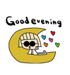 (nenerin日常会話スタンプ501英語気遣い)（個別スタンプ：7）