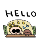 (nenerin日常会話スタンプ501英語気遣い)（個別スタンプ：19）