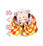 冬のねこみみメイド★もこもこ便（個別スタンプ：14）