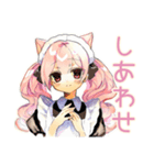 冬のねこみみメイド★もこもこ便（個別スタンプ：27）