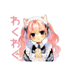冬のねこみみメイド★もこもこ便（個別スタンプ：33）