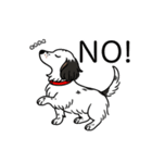 名前入りダックスソリブラパイボールド（個別スタンプ：8）