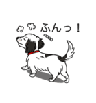 名前入りダックスソリブラパイボールド（個別スタンプ：14）