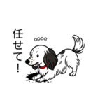 名前入りダックスソリブラパイボールド（個別スタンプ：15）